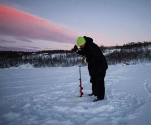 Ice fishing
